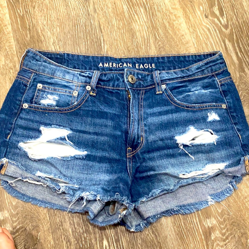 American Eagle High Wasted denim Shorts